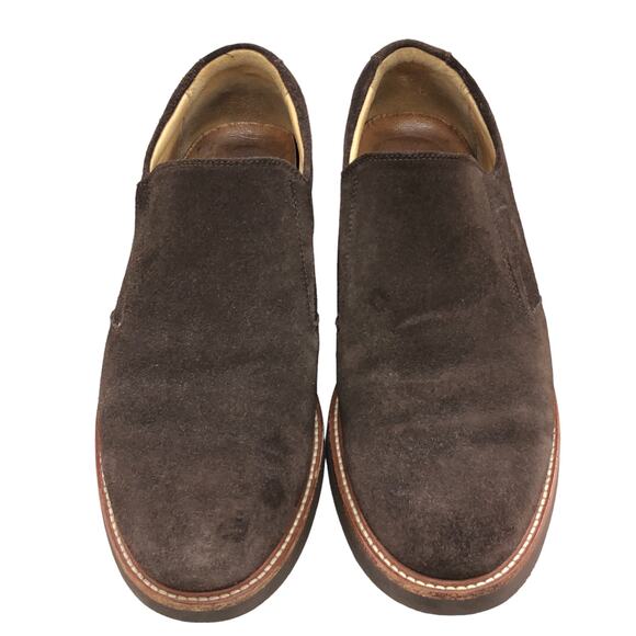 Samuel Hubbard Mens Size US 7.5 UK 6.5 Frequent Traveler Shoes Brown Suede M2190 main image 14